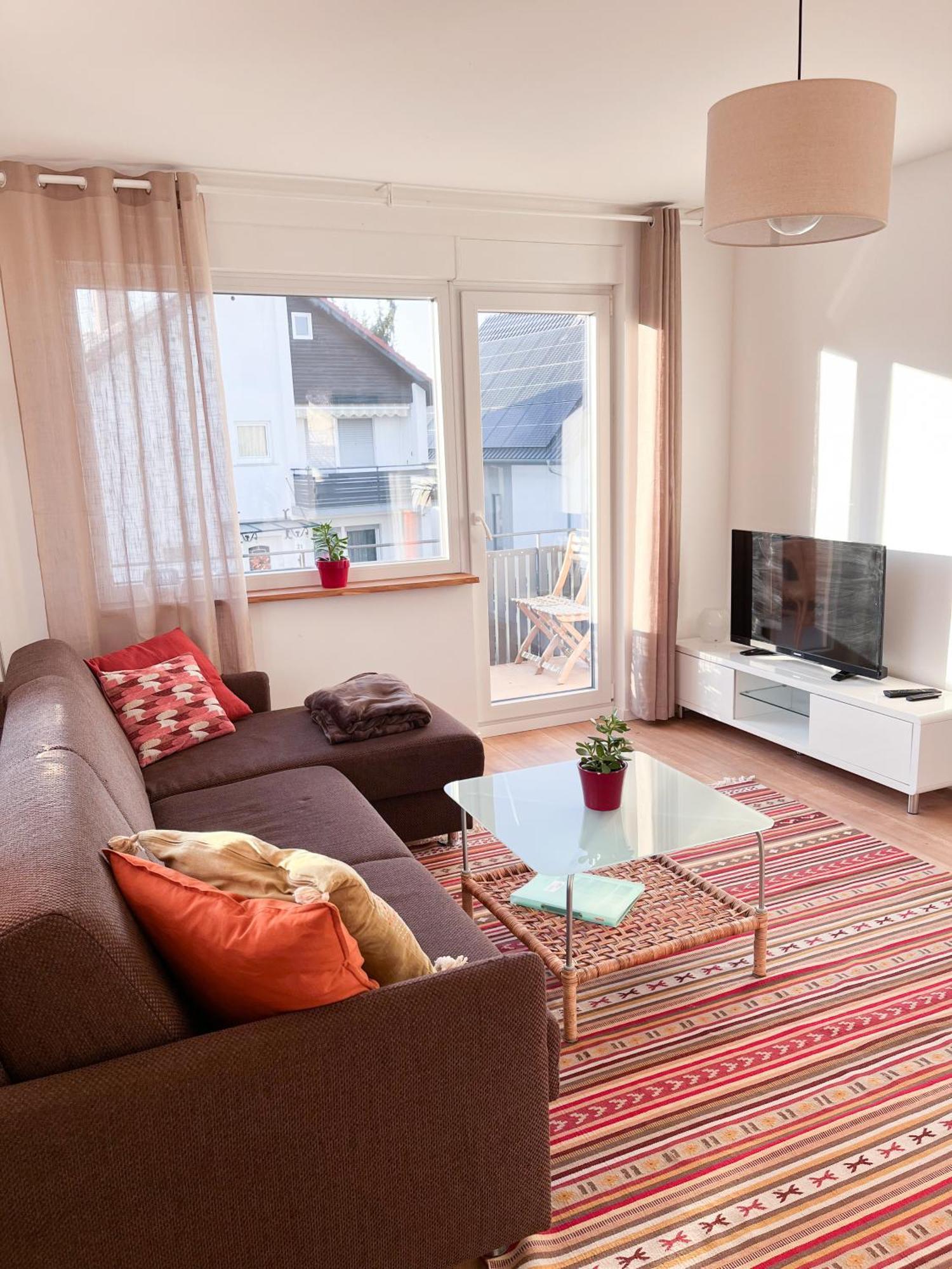 Helle Und Gemuetliche Ferienwohnung In Lorsch Buitenkant foto